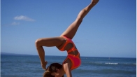 “Nín thở” ngắm thân hình gợi cảm của mỹ nhân yoga